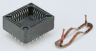 E-TEC 2.54mm Pitch 32 Way PLCC IC Socket