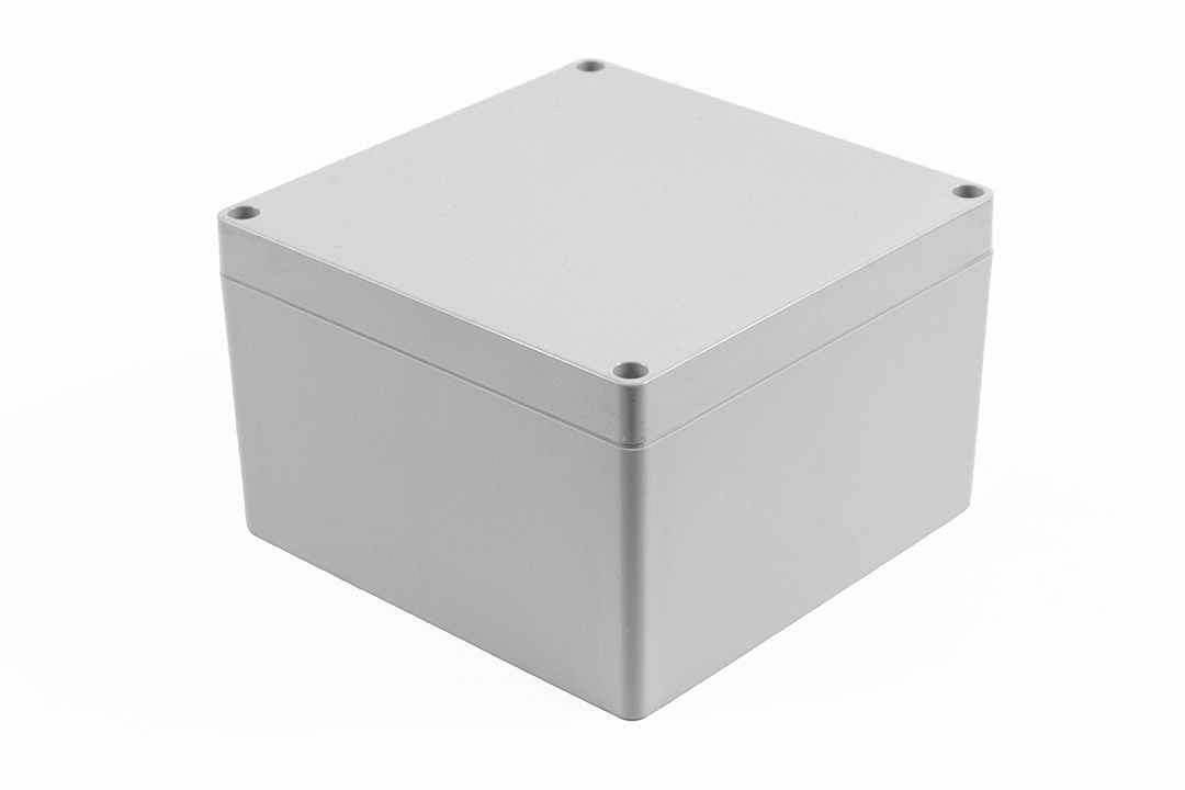 Hammond 1554 Series Polycarbonate Enclosure, IP68, 5.51 x 5.51 x 3.54in
