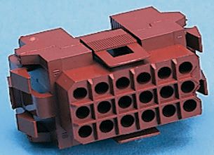 TE Connectivity, Metrimate Male Connector Housing, 5mm Pitch, 6 Way, 1 Row