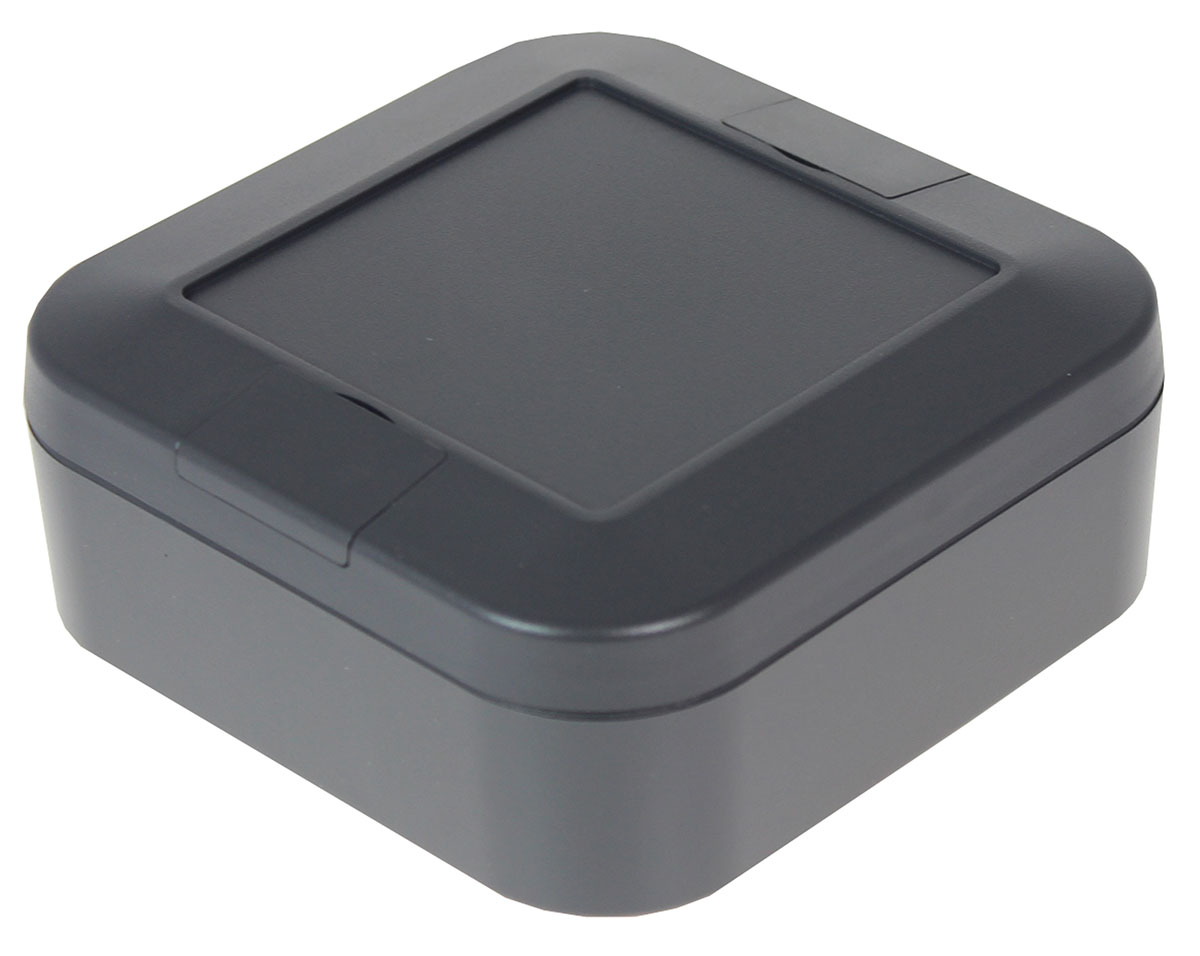 Takachi Electric Industrial WP Series Grey ABS Enclosure, IP67, Grey Lid, 100 x 100 x 40mm