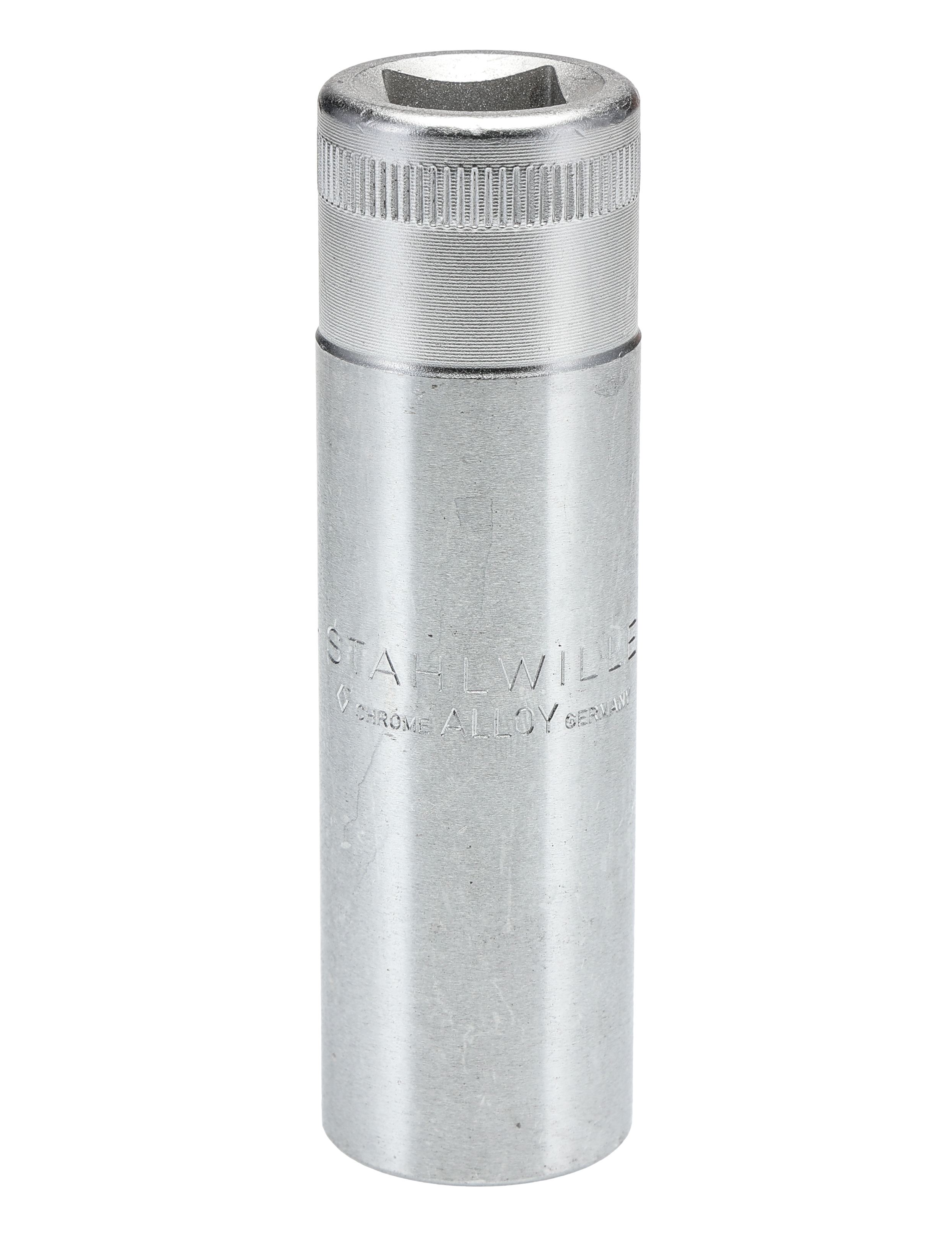 STAHLWILLE 1/2 in Drive 17mm Deep Socket, 12 point, 83 mm Overall Length