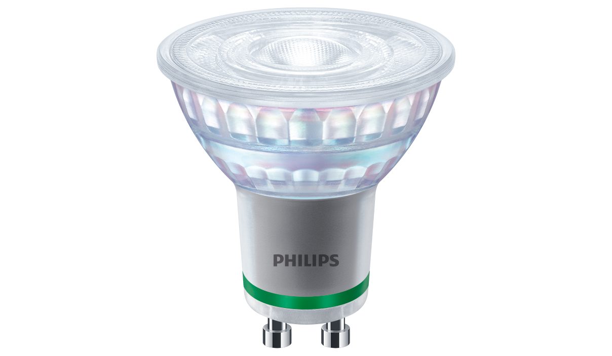 Philips MAS GU10 LED Bulbs 2.1 W(50W), 4000K, Cool White, PAR 16 shape