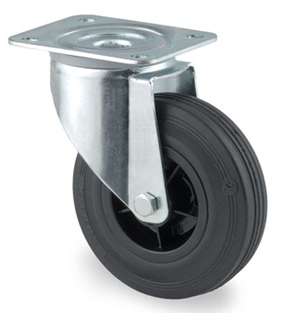 Tente Swivel Castor Wheel, 205kg Capacity, 200mm Wheel
