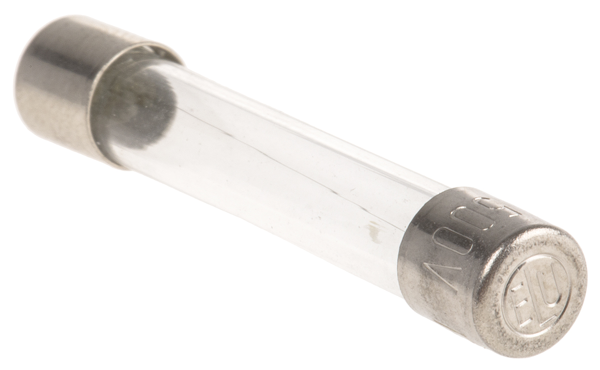SIBA 500mA F Glass Cartridge Fuse, 5 x 30mm