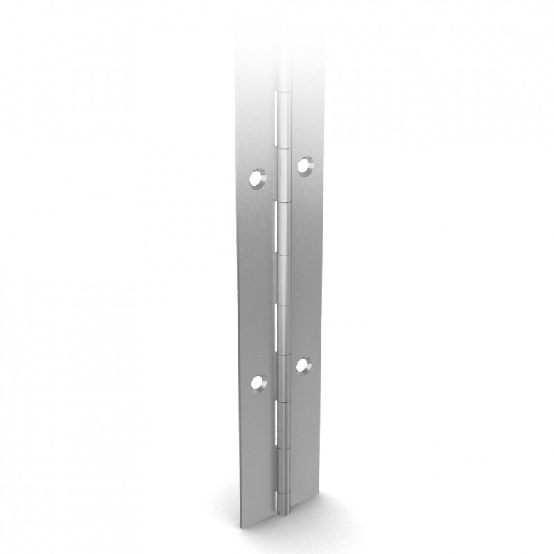 Pinet Steel Piano Hinge with a Knuckle Pin, 2040mm x 50mm x 2mm