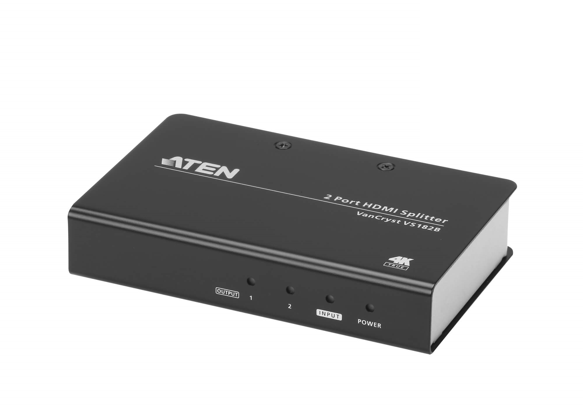 Aten 4 Port 1 Input 2 Output HDMI Splitter 4096 x 2160
