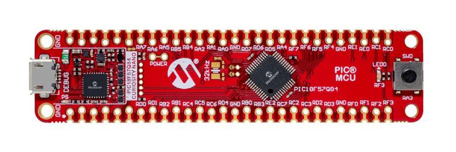 Microchip PIC18F57Q84 Curiosity Nano Evaluation Kit Evaluation Kit DM182030