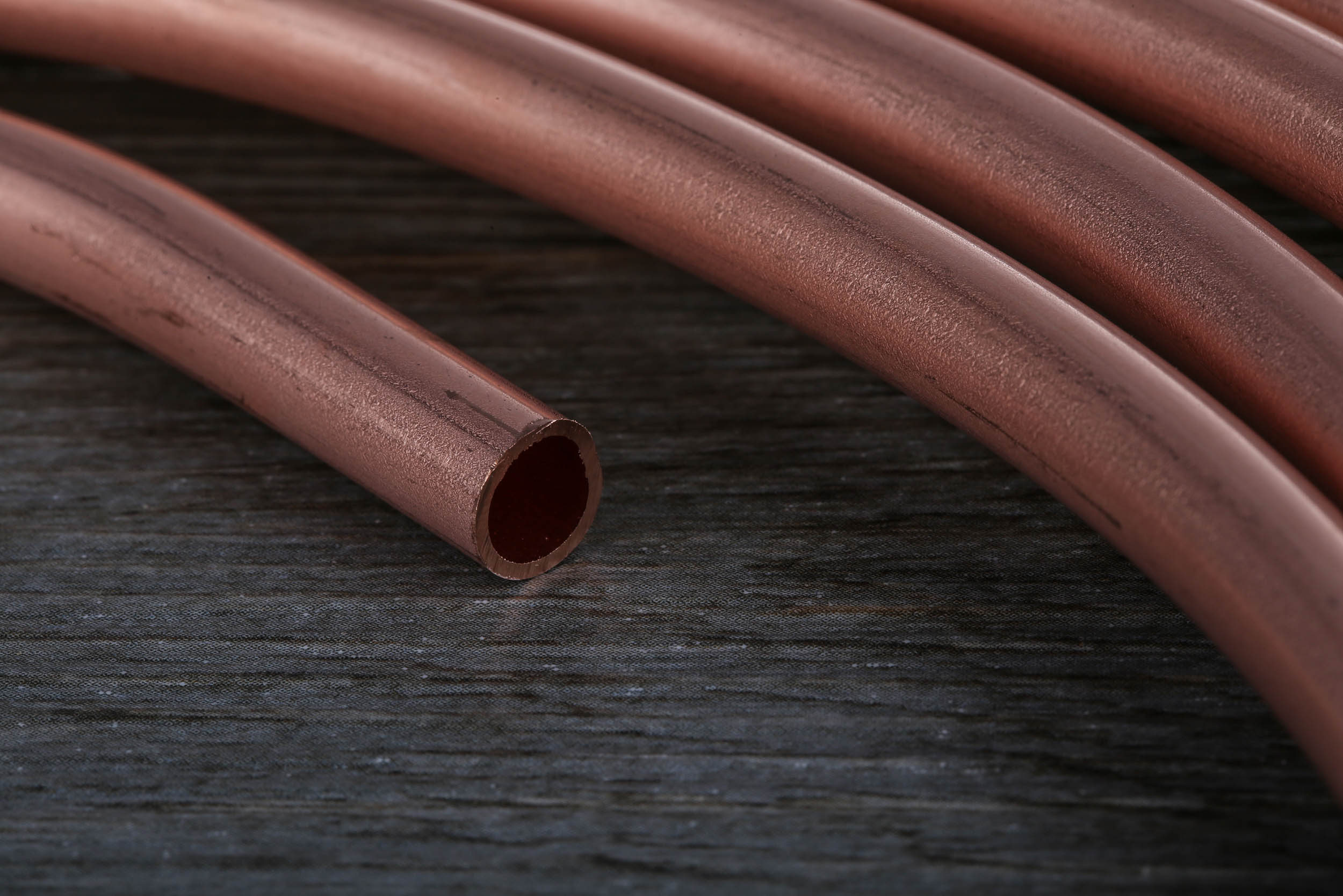RS PRO 81 bar 10m Long Copper Pipe, 8mm Outer Diam. Copper