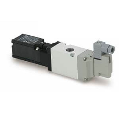 SMC Air Pneumatic Solenoid Valve - Solenoid G 3/8 VP500 Series 24V dc
