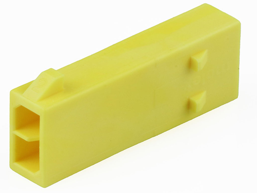 Molex 21592 Series Vertical Panel PCB Header, 2 Contact(s), 3 mm Pitch, 2 Row, Shrouded
