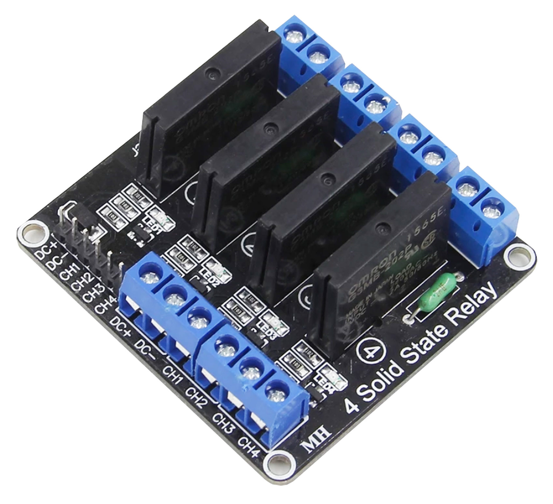 Seeit SSR-RELAY04-HL Relay for Relay Control Card for TTL, Arduino, Raspberry Pi, PIC, AVR