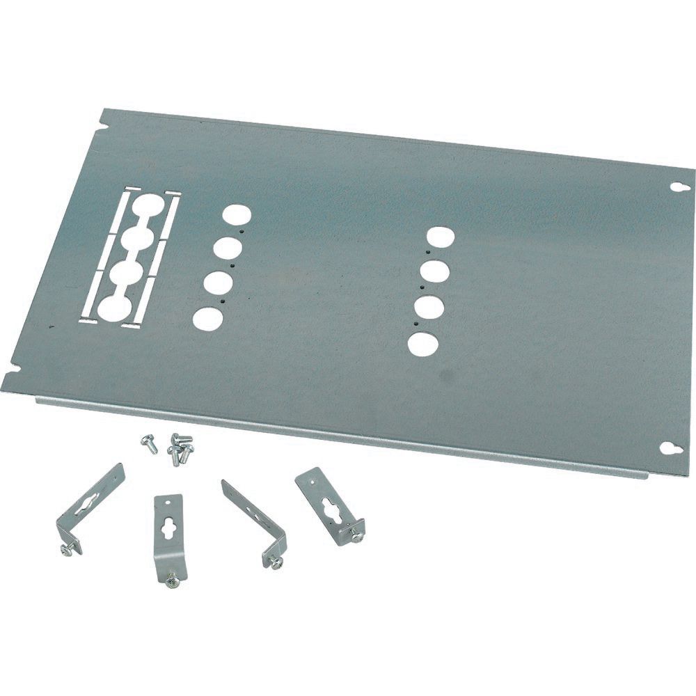 1259 Series Stainless Steel Mounting Plate, 210mm H, 330mm W, 30mm L for Use with NZM2