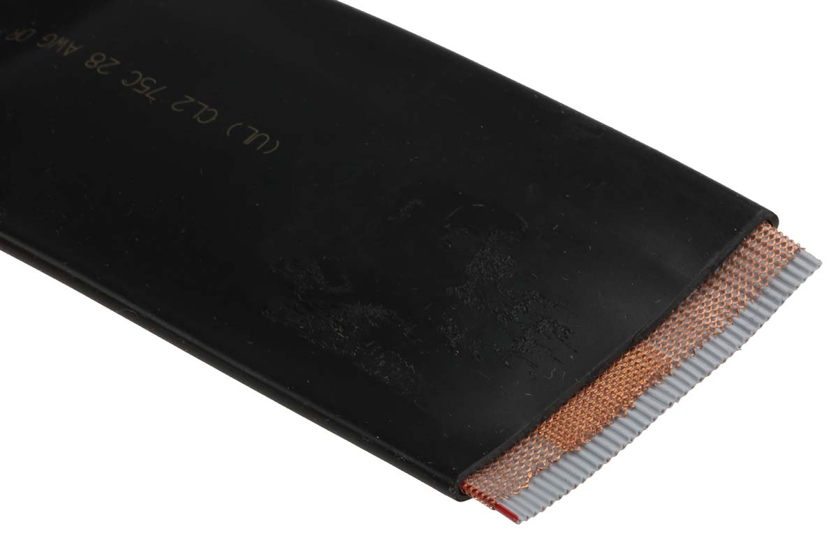 3M 3517 Series Flat Ribbon Cable, 40-Way, 1.27mm Pitch, 5m Length