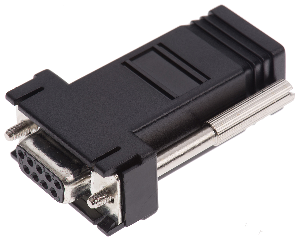 RS PRO D Sub Adapter Female 9 Way D-Sub to Female RJ11