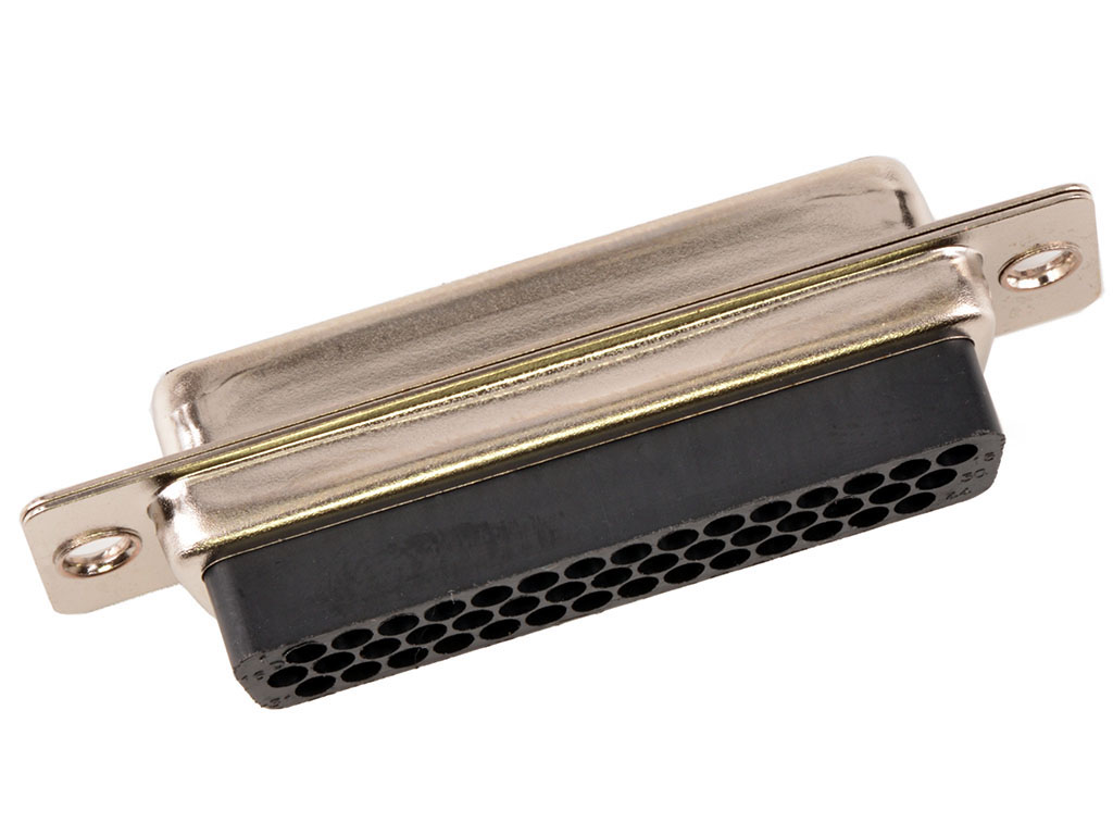 FCT from Molex 173113 44 Way Panel Mount D-sub Connector Socket, 1.98mm Pitch, with 4-40 Screw Locks