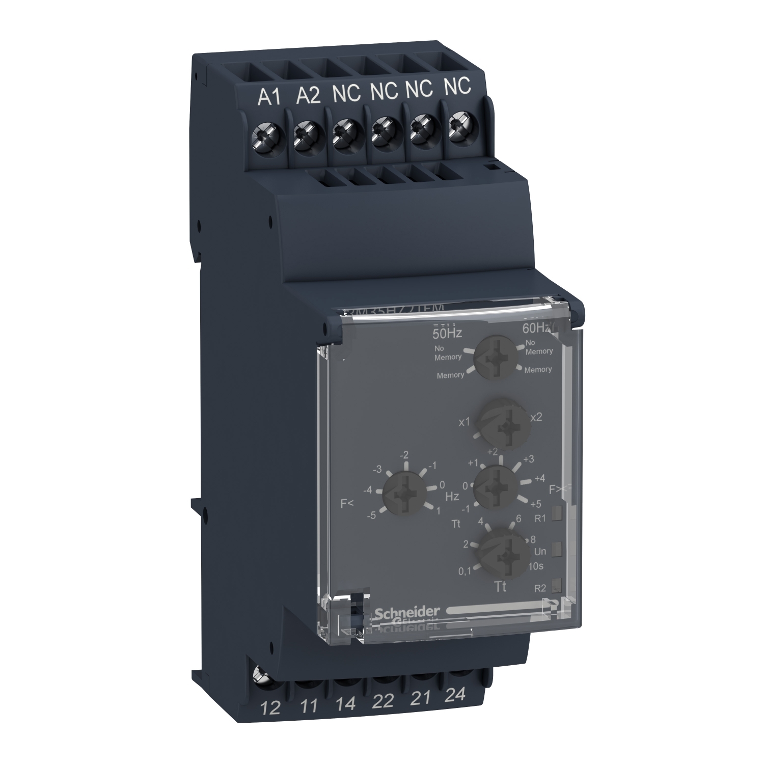 Schneider Electric Frequency Monitoring Relay, DPDT, DIN Rail