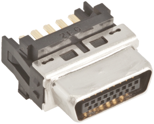 Hirose 17-Way IDC Connector Plug for  Through Hole Mount, 2-Row