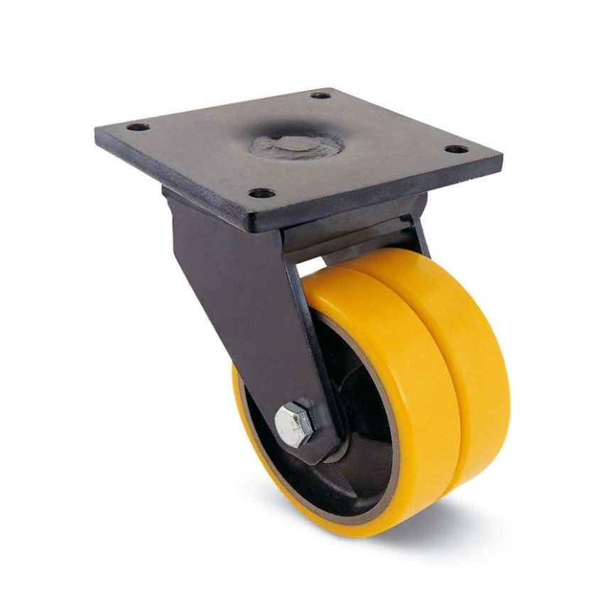 RS PRO Swivel Castor Wheel, 1000kg Capacity, 150mm Wheel