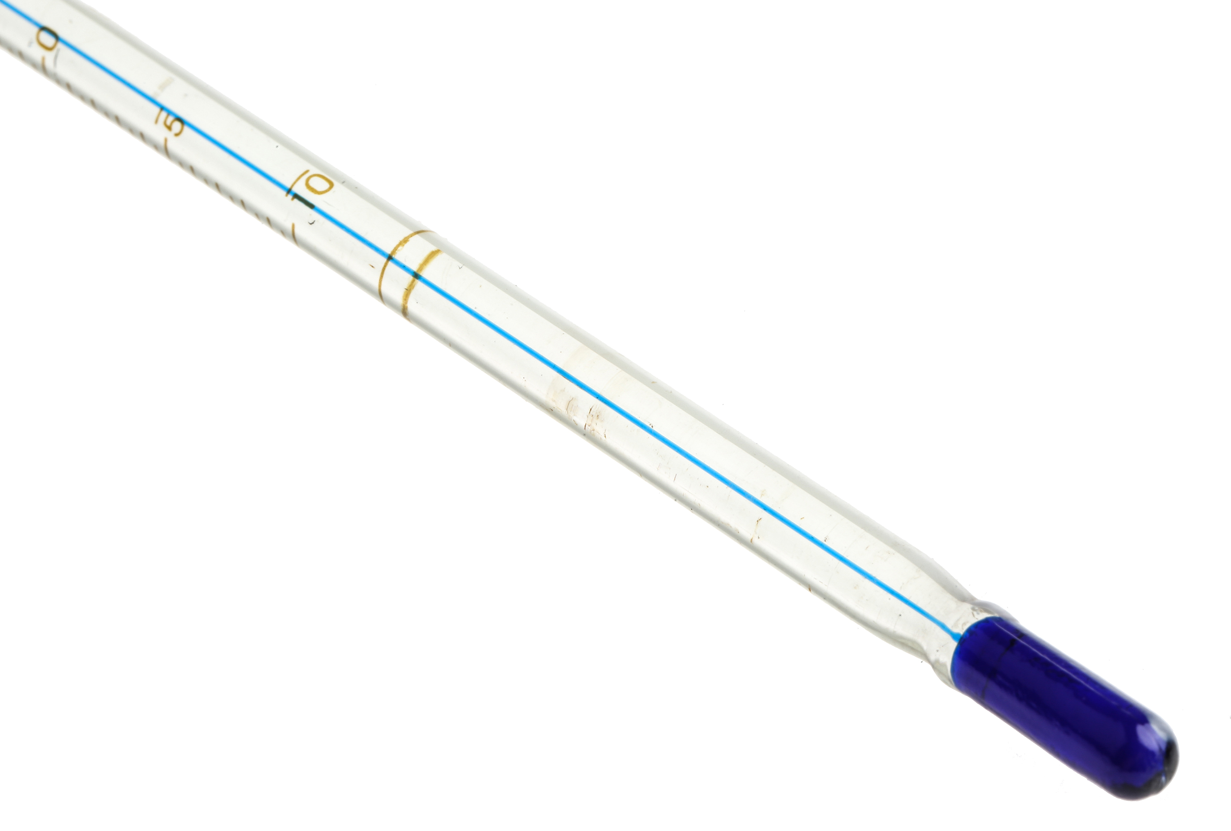 Brannan Immersion Glass Thermometer, +50 °C max