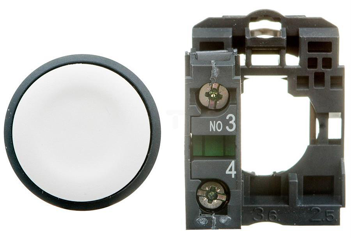 Schneider Electric Harmony Series Push Button, Panel Mount, 22mm Cutout, SPST