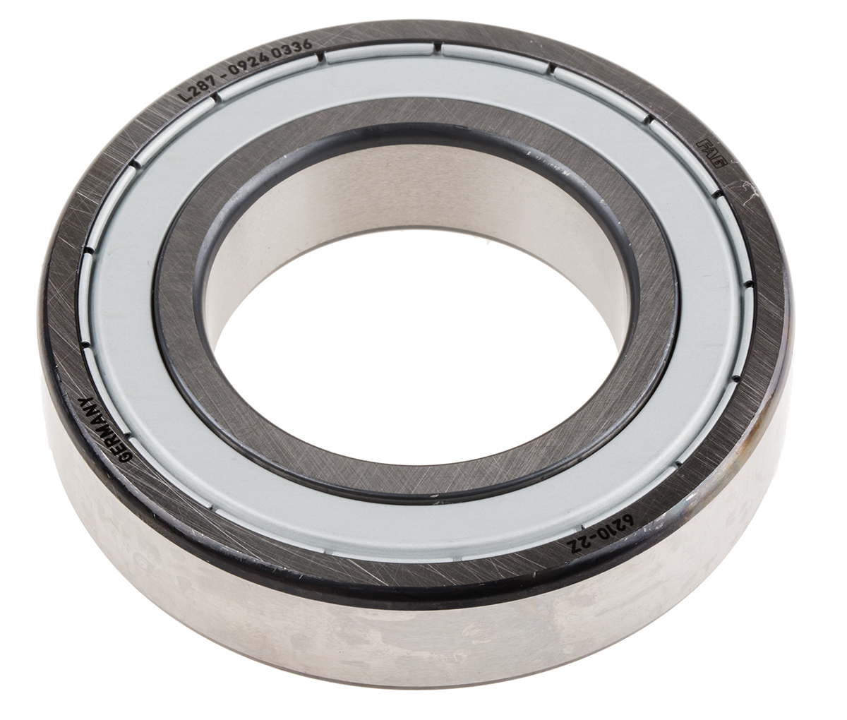 FAG 6210-C-2Z 1 Row Ball Bearing - 50 mm ID, 90 mm OD