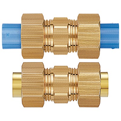 SMC KF Series Straight Fitting, 6 mm to 6 mm, Tube-to-Tube Connection Style, KFH06-00