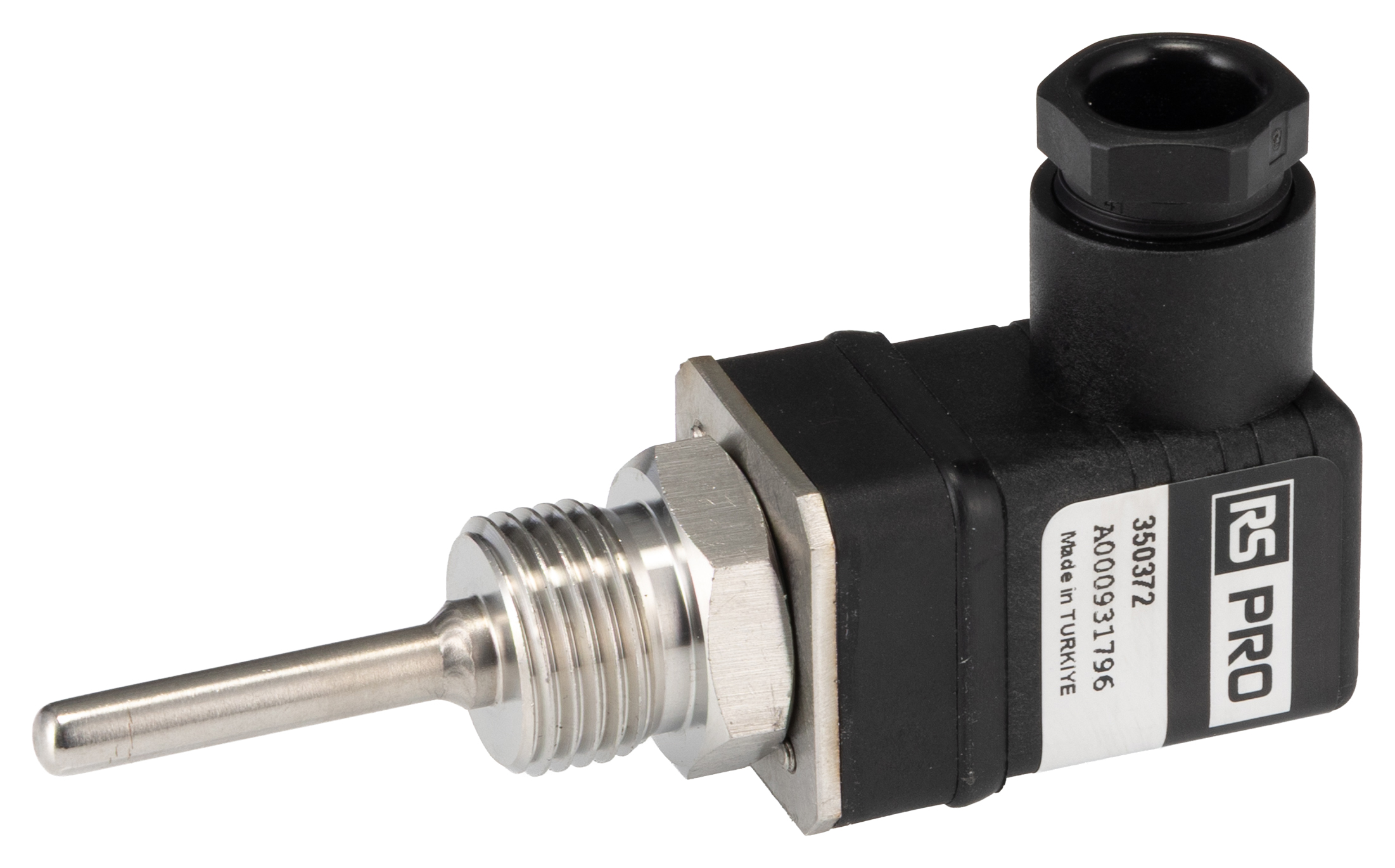 RS PRO PT1000 Temperature Sensor, 6mm Dia, 50mm Long, 3 Wire, 400°C Max