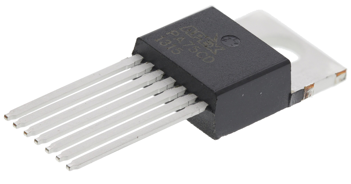PA75CD Apex, Operational Amplifier, 1.4 MHz, 7-Pin 40 V TO-220