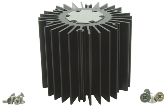 Intelligent LED Solutions Heatsink, Dragon 1, Duris 1, Duris 4, Oslon 1, Oslon 4, Stanley 1, Stanley 4, 50 (Dia.) x