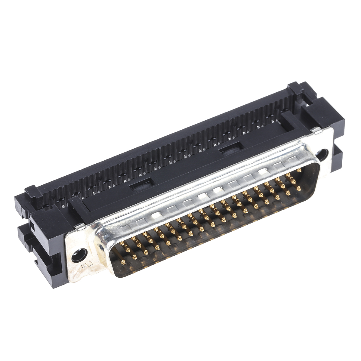 TE Connectivity Amplimite HDF-20 50 Way Right Angle Cable Mount D-sub Connector Plug, 2.76mm Pitch