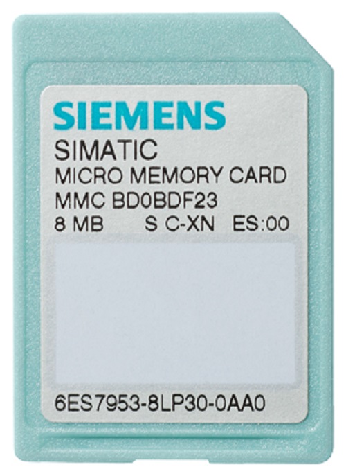 Siemens Memory Card for Use with C7, ET200S, S7-300