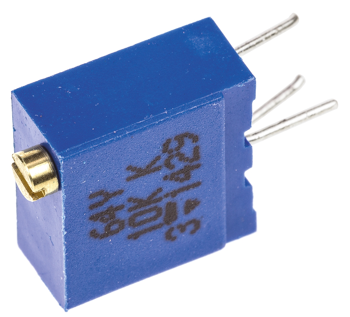 10kΩ, Through Hole Trimmer Potentiometer 0.5W Top Adjust Vishay, 64Y