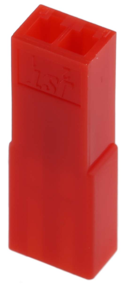 JST Straight Cable Mount RCY Socket Housing, 2-Contact, 1-Row, 2.5mm Pitch