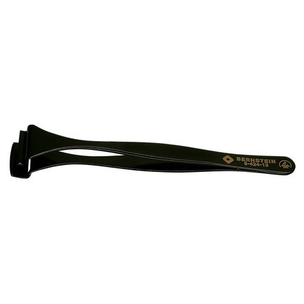 Bernstein 130 mm, Stainless Steel, Wafer, ESD Tweezers