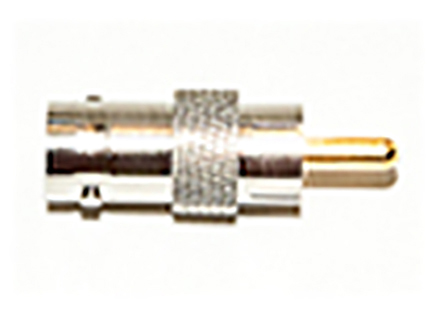 Mueller Electric Straight 50Ω RF Adapter BNC Socket to Phono Plug 12.4GHz