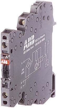 ABB R600 Series Interface Relay, DIN Rail Mount, 110V ac/dc Coil, SPDT, 6A Load