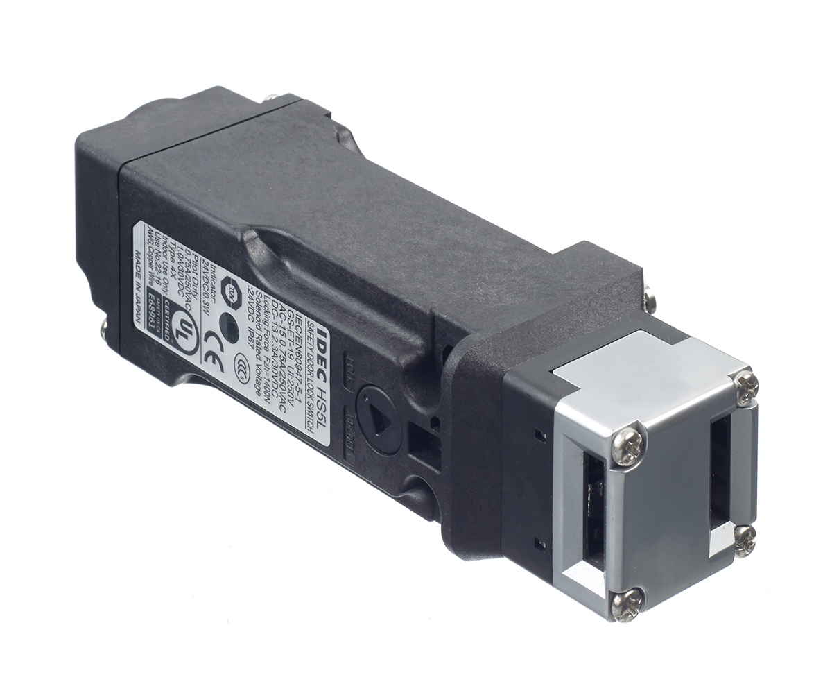 Idec HS5L Safety Interlock Switch, 2NC + 1NC/1NO, Keyed, Spring Lock