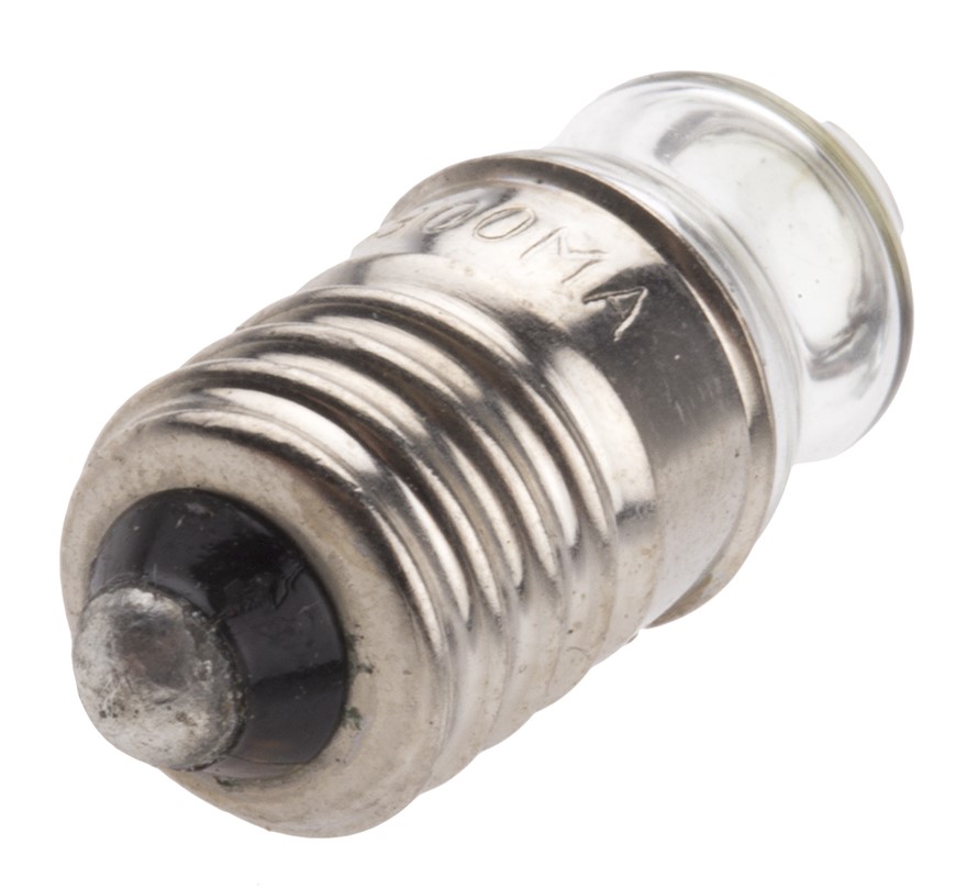 RS PRO E10 Indicator Light, Clear, 2.4 V, 300 mA, 4h