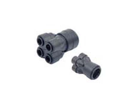 John Guest Plastic Pipe Fitting, Straight Push Fit, 22mm