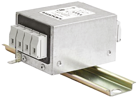 Schurter, FMAC RAIL 20A 480 V ac 50 → 60Hz, DIN Rail RFI Filter, Screw 3 Phase