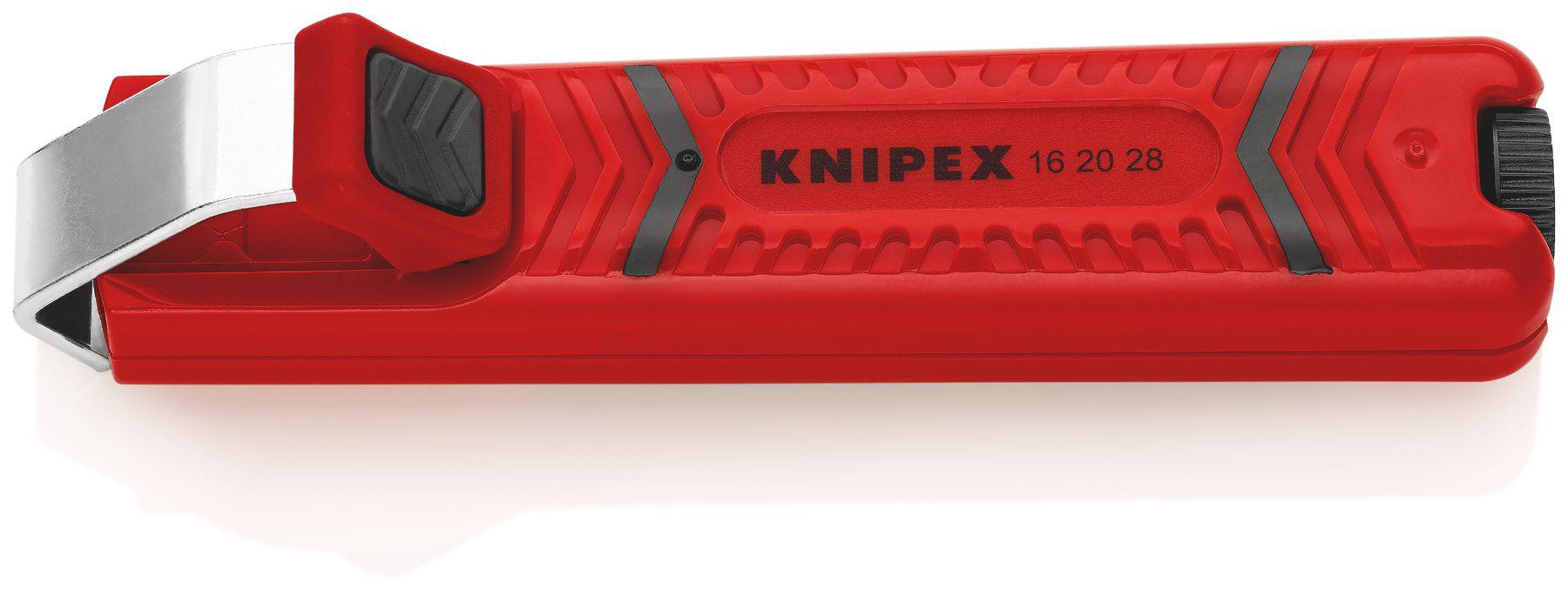 Knipex Drawing tool, 8mm Min, 28mm Max, 130 mm Overall
