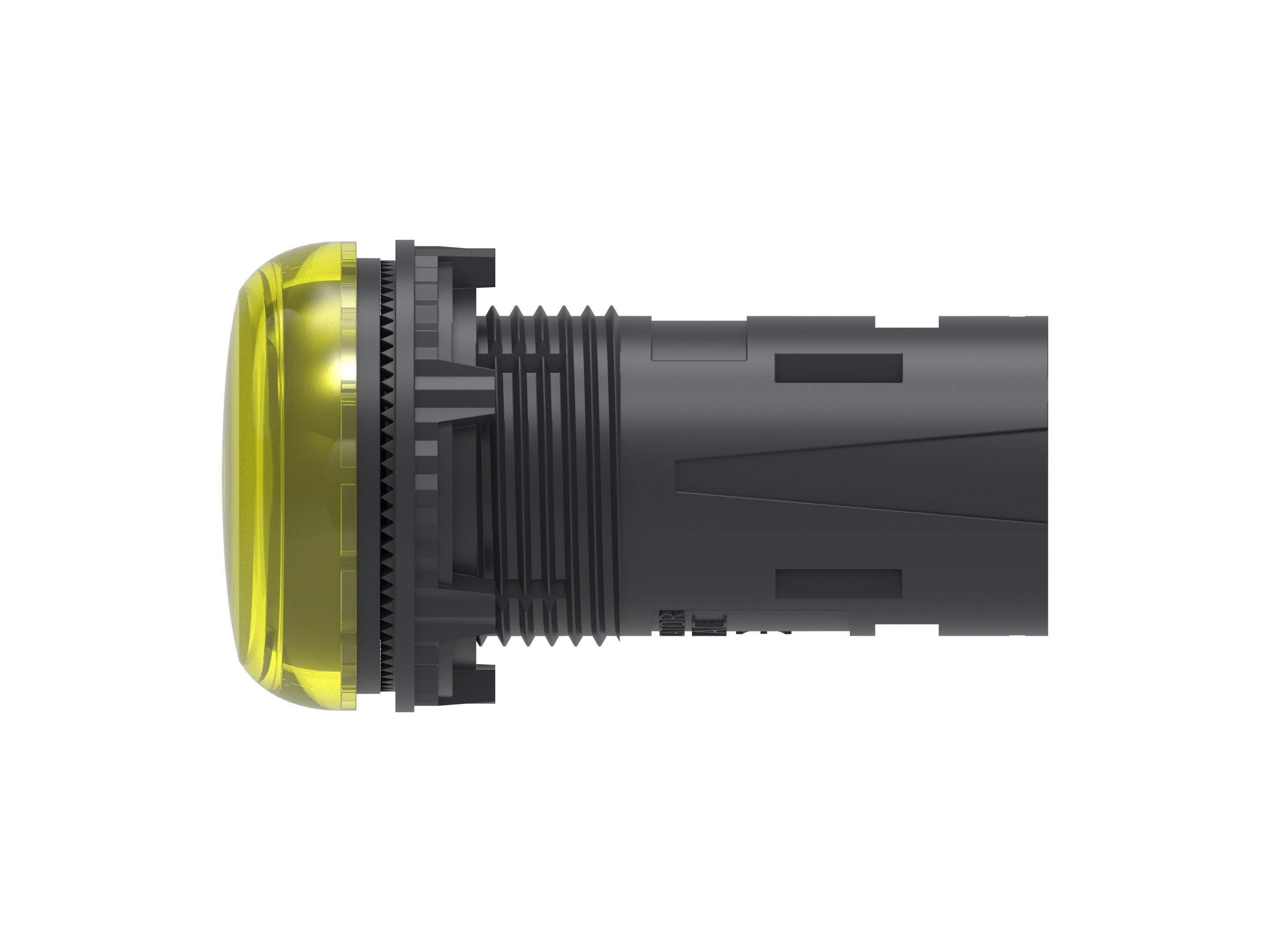 TE Connectivity, 3-2489541, Screw Mount Yellow LED Pilot Light, 19.6mm Cutout, IP20, IP65, Dome, 415V ac