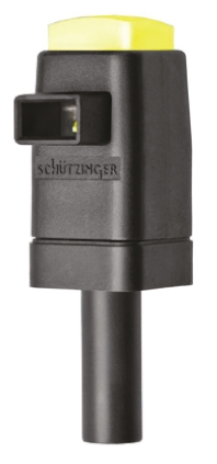 Schutzinger Yellow Test Terminal, 300V, 16A