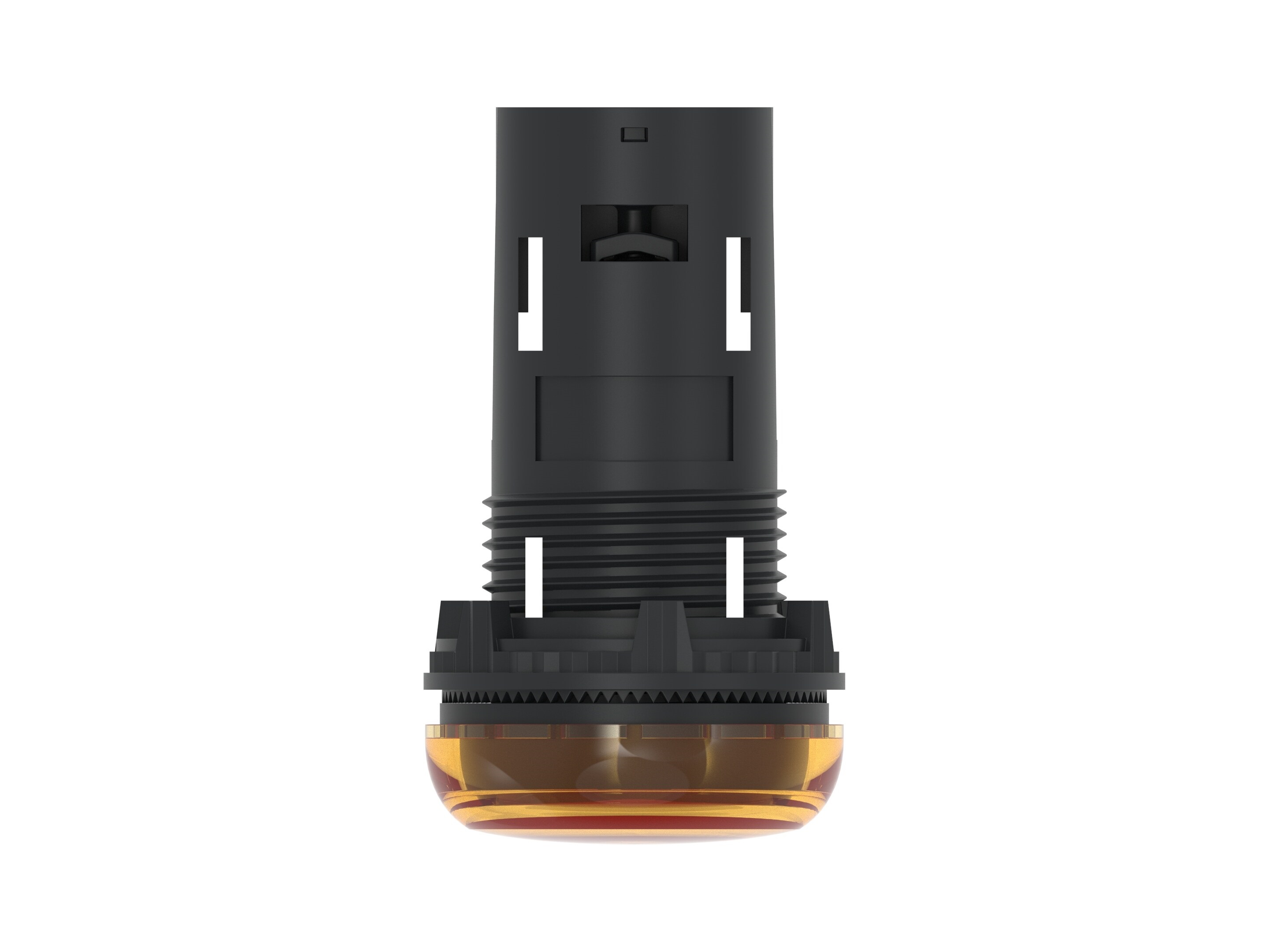 TE Connectivity, 3-2489541, Screw Mount Orange LED Pilot Light, 19.6mm Cutout, IP20, IP65, Dome, 415V ac