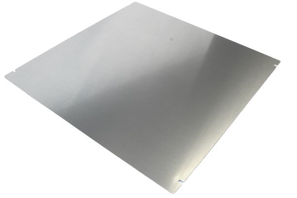 Hammond Aluminium Base Plate, 76mm H, 17in W, 432mm L