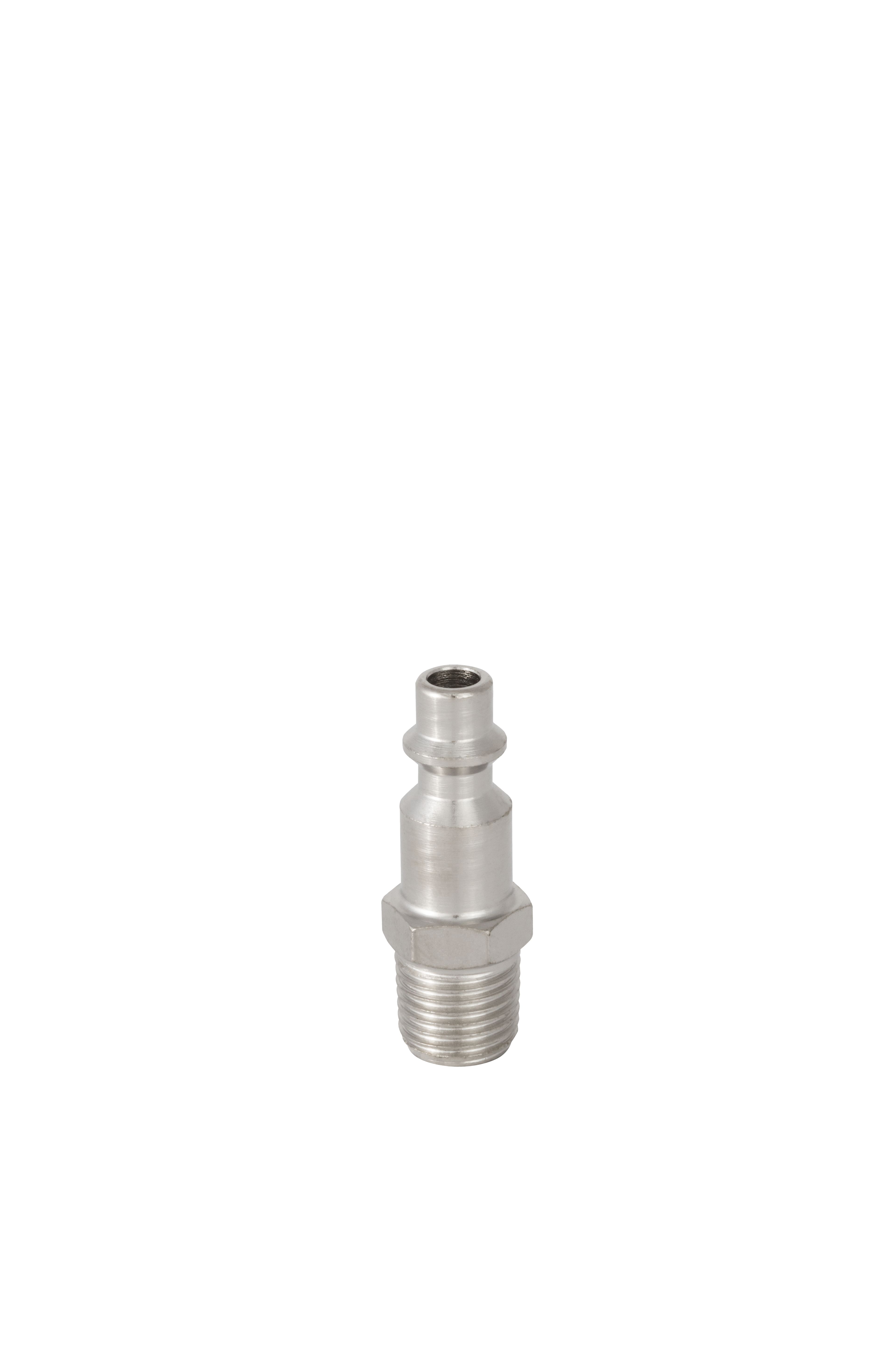 RS PRO Steel Male Pneumatic Quick Connect Coupling, G 1/4 Male Threaded