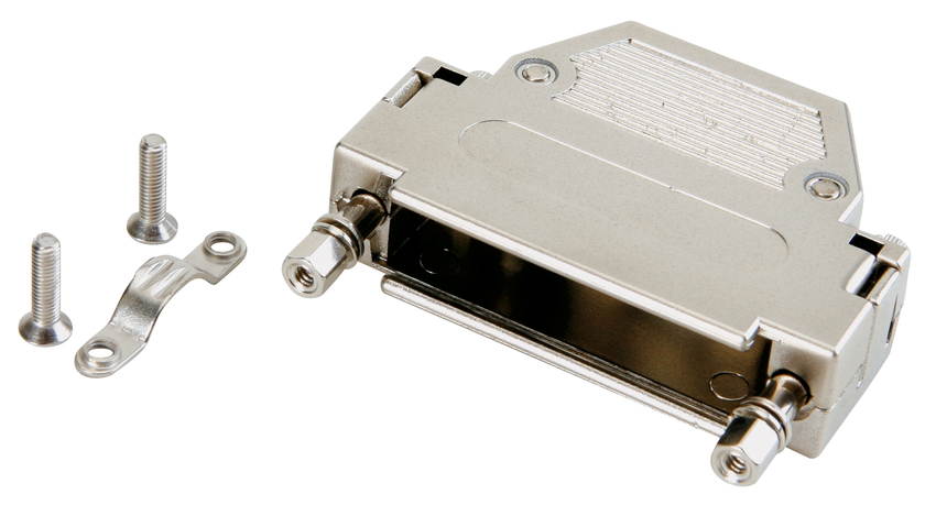CONEC 165X Series Plastic D Sub Backshell, 9 Way