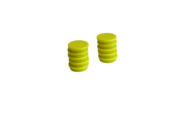 Eclipse Button Magnet 30mm Ferrite, 0.7kg Pull
