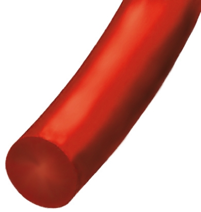 RS PRO 30m 2mm diameter Red Round Polyurethane Belt for use with 20mm minimum pulley diameter