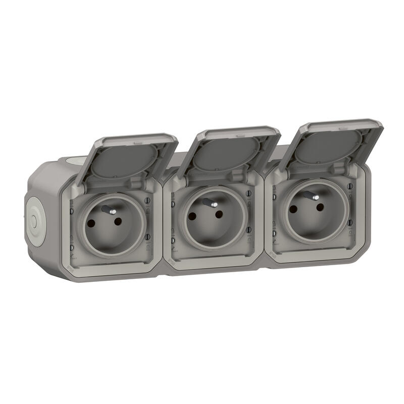 Legrand Grey Plug Socket, NF Socket